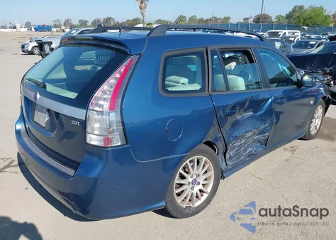 2008 Saab 9-3 2.0T z USA, uszkodzony, nr VIN YS3FB59YX81125144